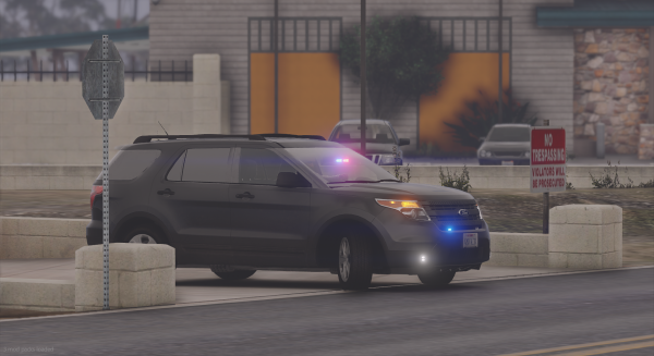 *EXTREMELY RARE* SAHP Unmarked FPIU (Ford Police Interceptor Utility) Responding