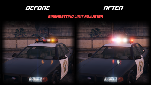 Подробнее о "SirenSetting Limit Adjuster - FiveM Fix"