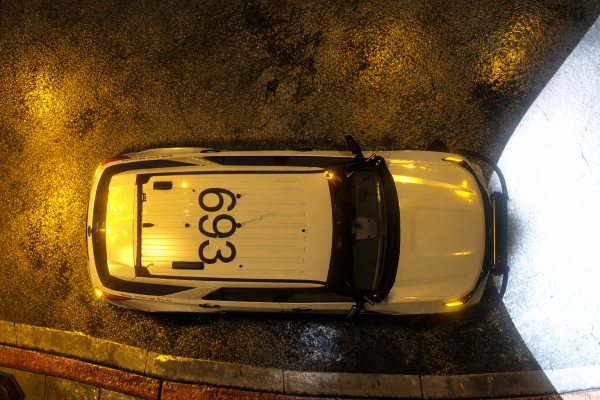 "A snack in a shady alley on a night patrol part II"